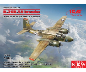 ICM 1/48 B-26B-50 Invader, Korean War American Bomber