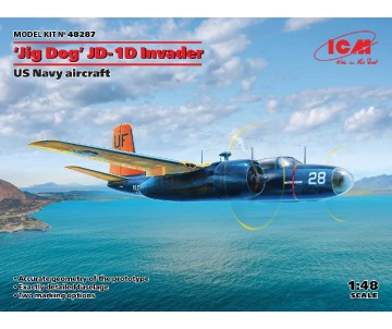 ICM 1/48 'Jig Dog' JD-1D Invader, US Navy aircraft