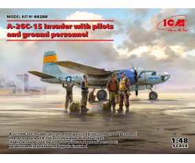 ICM 1/48 A-26C-15 Invader with pilots and ground personnel
