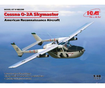 ICM 1/48 Cessna O-2A Skymaster, American Reconnaissance Aircraft