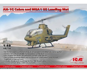 ICM 1/48 AH-1G Cobra and M8A1 US Landing Mat
