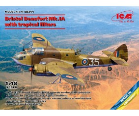 ICM 1/48 Bristol Beaufort Mk.IA with tropical filter