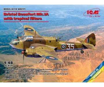 ICM 1/48 Bristol Beaufort Mk.IA with tropical filter