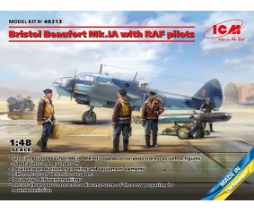 ICM 1/48 Bristol Beaufort Mk.IA with RAF pilots
