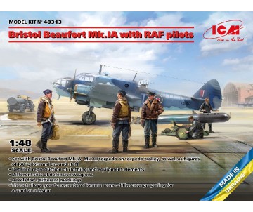 ICM 1/48 Bristol Beaufort Mk.IA with RAF pilots
