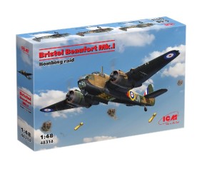 ICM 1/48 Bristol Beaufort Mk.I. Bombing raid