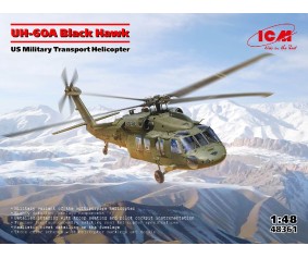 ICM 1/48 UH-60A Black Hawk, US Military Transport Helicopter