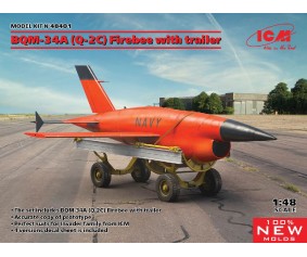 ICM 1/48 (BQM-34A) Q-2C Firebee with trailer  (1 airplane and trailer)