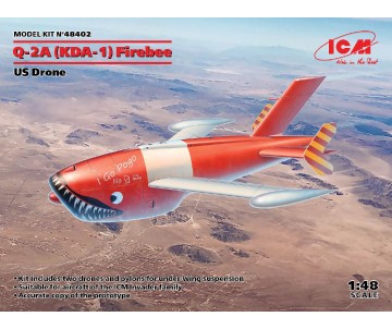 ICM 1/48 KDA-1 (Q-2A) Firebee, US Drone (2 airplanes and pilons)