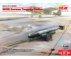 ICM 1/48 WWII German Torpedo Trailer