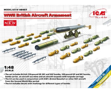 ICM 1/48 WWII British Aircraft Armament