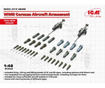 ICM 1/48 WWII German Aircraft Armament