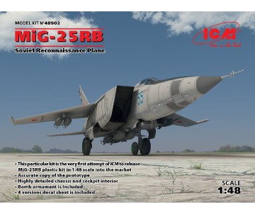 ICM 1/48 MiG-25 RB, Soviet Reconnaissance Plane