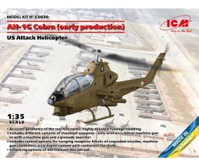 ICM 1/35 AH-1G Cobra (early production), US Attack Helicopter