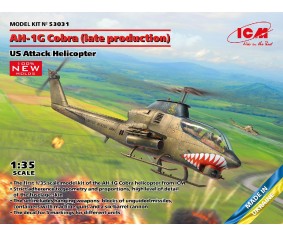 ICM 1/35 AH-1G Cobra (late production), US Attack Helicopter