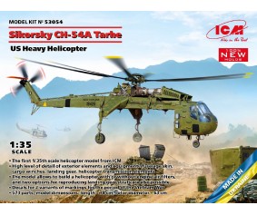 ICM 1/35 Sikorsky CH-54A Tarhe, US Heavy Helicopter