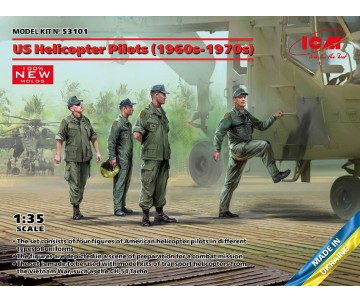 ICM 1/35 US Helicopter Pilots (1960s-1970s)