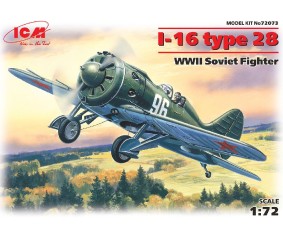 ICM 1/72 I-16 type 28, WWII Soviet Fighter                   