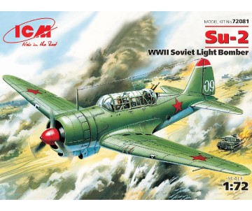 ICM 1/72 Su-2, WWII Soviet Light Bomber
