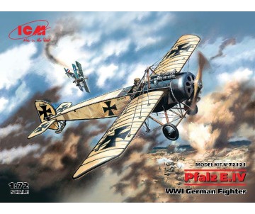 ICM 1/72 Pfalz E.IV, WWI German Fighter