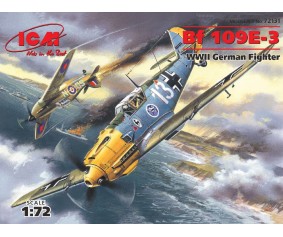 ICM 1/72 Messerschmitt Bf 109E-3, WWII German Fighter
