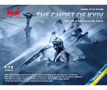 ICM 1/72 The Ghost of Kyiv (MiG-29 of Ukrainian Air Forces)