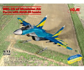 ICM 1/72 MiG-29 of Uktrainian Air Forces with JDAM-ER Bombs
