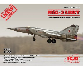 ICM 1/72 MiG-25 RBT, Soviet Reconnaissance Plane