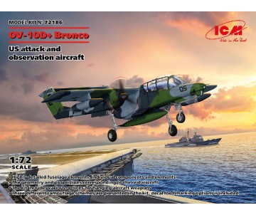 ICM 1/72 OV-10D+ Bronco, US attack and observation aircraft