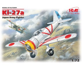 ICM 1/72 Ki-27a, Japan Army Fighter                        