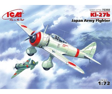 ICM 1/72 Ki-27b, Japan Army Fighter