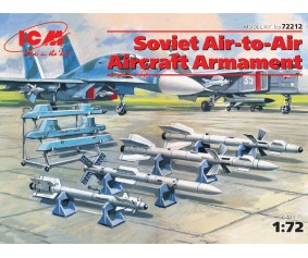 ICM 1/72 Soviet Air-to-Air Aircraft Armament (R-27ER, R-27ET,  R-73, R-77 missiles)