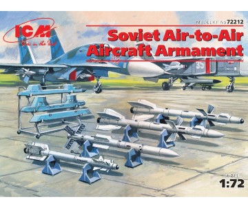 ICM 1/72 Soviet Air-to-Air Aircraft Armament (R-27ER, R-27ET,  R-73, R-77 missiles)