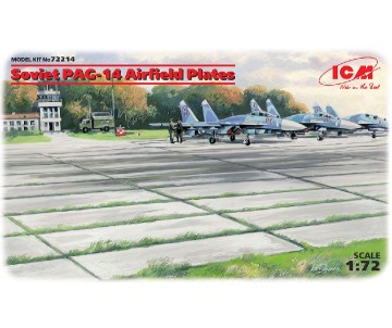 ICM 1/72 Soviet PAG-14 Airfield Plates (32 pieces) (362×216 mm)
