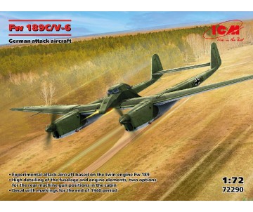 ICM 1/72 Fw 189C/V-6, German attack aircraft 