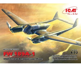 ICM 1/72 FW 189A-1, WWII German Reconnaissance Plane  