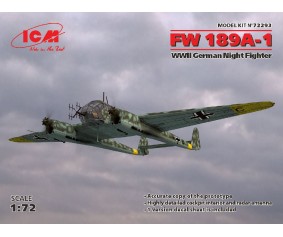 ICM 1/72 FW 189A-1, WWII German Night Fighter