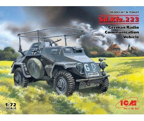 ICM 1/72 Sd.Kfz.223, German Radio Communication Vehicle