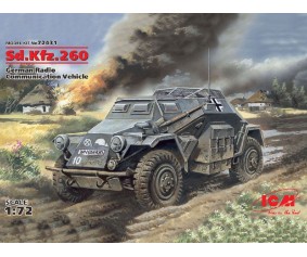ICM 1/72 Sd.Kfz.260, German Radio Communication Vehicle