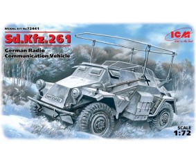 ICM 1/72 Sd.Kfz.261, German Radio Communication Vehicle