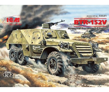 ICM 1/72 BTR-152V, Armoured Personnel Carrier