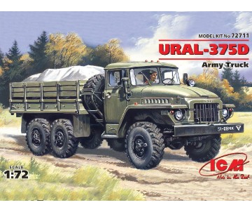 ICM 1/72 URAL-375D, Army Truck