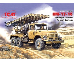 ICM 1/72 BM-13-16,  Multiple Launch Rocket System on ZiL-131 base