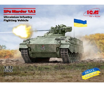 ICM 1/72 SPz Marder 1A3,Ukrainian Infantry Fighting Vehicle