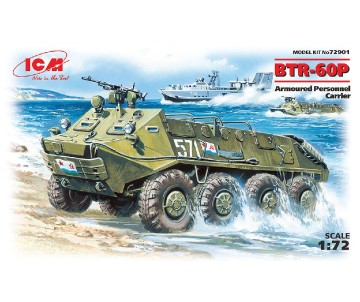 ICM 1/72 BTR-60P, Armoured Personnel Carrier