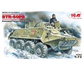 ICM 1/72 BTR-60PB, Armoured Personnel Carrier