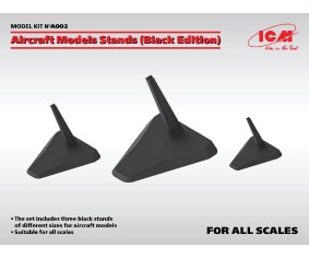 ICM Aircraft Models Stands (Black Edition)