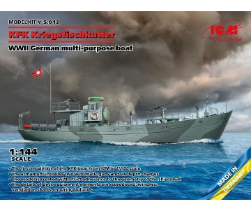 ICM 1/144 KFK Kriegsfischkutter, WWII German multi-purpose boat
