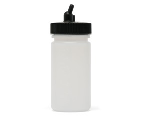 Iwata Big Mouth Airbrush Bottle 2.5 oz / 75 ml Cylinder With 38 mm Adaptor Cap