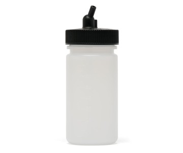 Iwata Big Mouth Airbrush Bottle 2.5 oz / 75 ml Cylinder With 38 mm Adaptor Cap